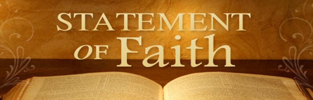 Your Statement of Faith: Revisited » KJV Churches